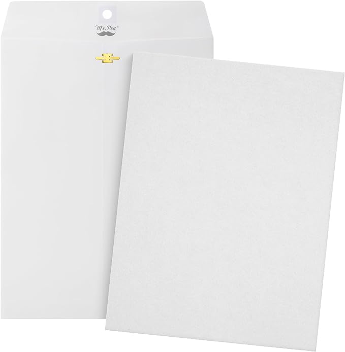 Mr. Pen- Clasp Envelopes, 18 Pack, 9x12 Inches, Mailing Documents, Office by MrPen