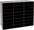 Mail Sorter Organizer, 24 Compartments Black Literature Organizer, Student by MhdunueSK
