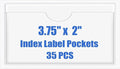 Origin-Joy 35 PCS Self Adhesive Index Card Pockets by Origin-Joy