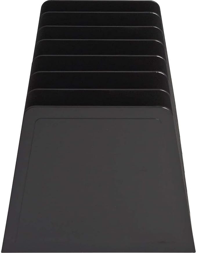 1InTheOffice Desktop File Organizer Vertical, Mail Organizer, 7 Compartments - Image 4