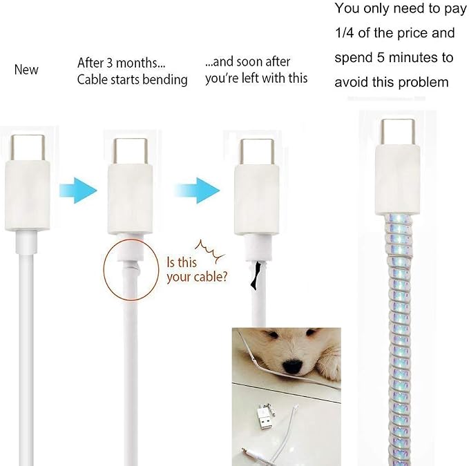 Cable Protector Animal Proof Wire Repair, Cord Protector - Image 5