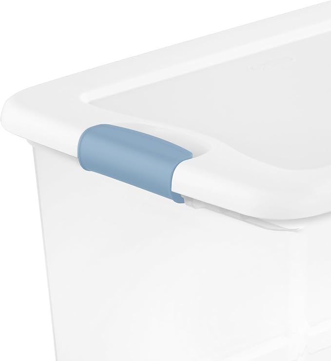 Sterilite 20-Pack Latching Box, Under Bed Storage Bins - Image 9