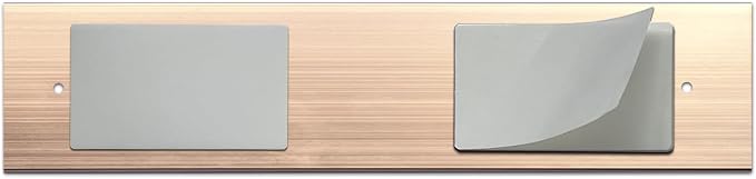 10 Pack 2” x 10” Aluminum Name Plate Holders - Image 5