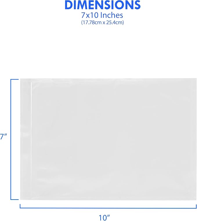 2000 Count 7" x 10" Shipping Label Envelopes, Top Loading - Image 3
