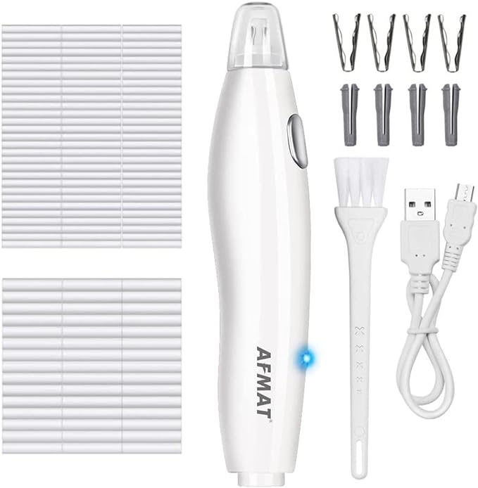 AFMAT Electric Eraser for Artists, 140 Eraser Refills, Rechargeable Electric by AFMAT