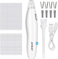 AFMAT Electric Eraser for Artists, 140 Eraser Refills, Rechargeable Electric by AFMAT