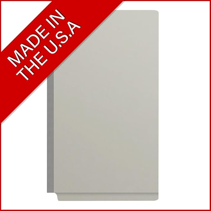 Ecom Folders End Tab Pressboard Classification Folders | Legal Size 25 Pt Stock - Image 5