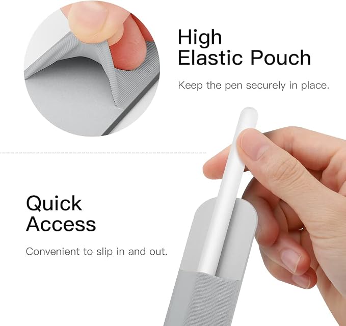MoKo Pencil Holder Sticker Fit Apple Pencil Pro, iPencil USB-C, Apple Pencil - Image 5