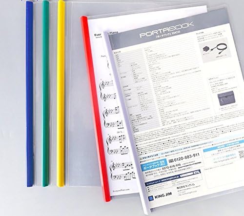 Plastic File Folder 10mm Sliding Bar Report Covers, 40 Sheet Capacity, - Image 6