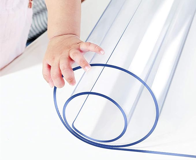 Clear Plastic Tablecloth Dining Bench Entryway Table Protector Thicken by Wadrac