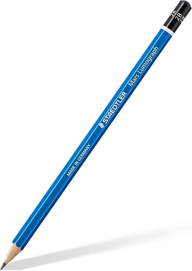STAEDTLER Mars Lumograph Graphite Artist Sketching Set, 6 Pencils, Mini Mars - Image 8