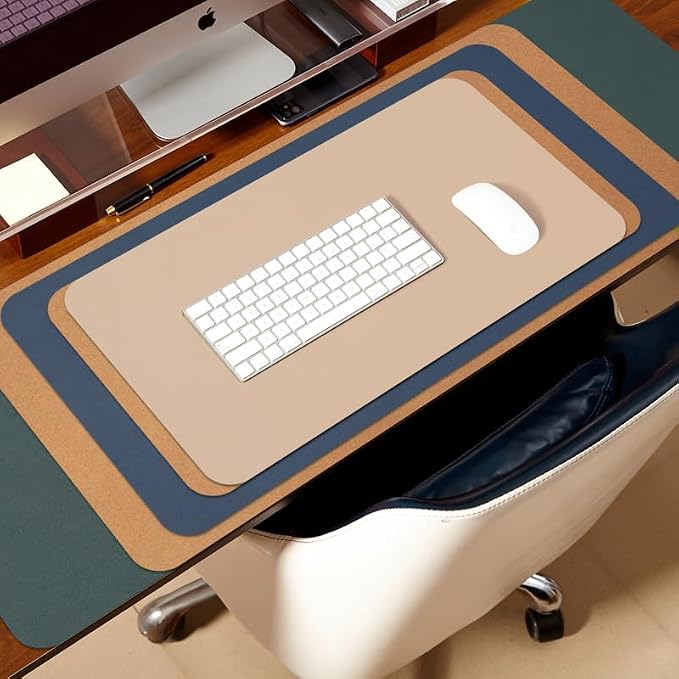 Cork Desk Mat - Dual-Sided Desk Pad - Image 8
