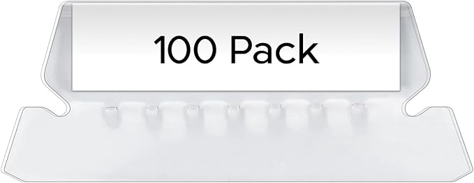 Pendaflex Hanging File Folder Tabs, 100 Sets of File Folder Labels by Pendaflex