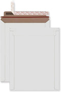 Bonfasvo Rigid Mailers 30 Pack 6.25 x 8.25 inches White Self Seal Stay Flat by Bonfasvo