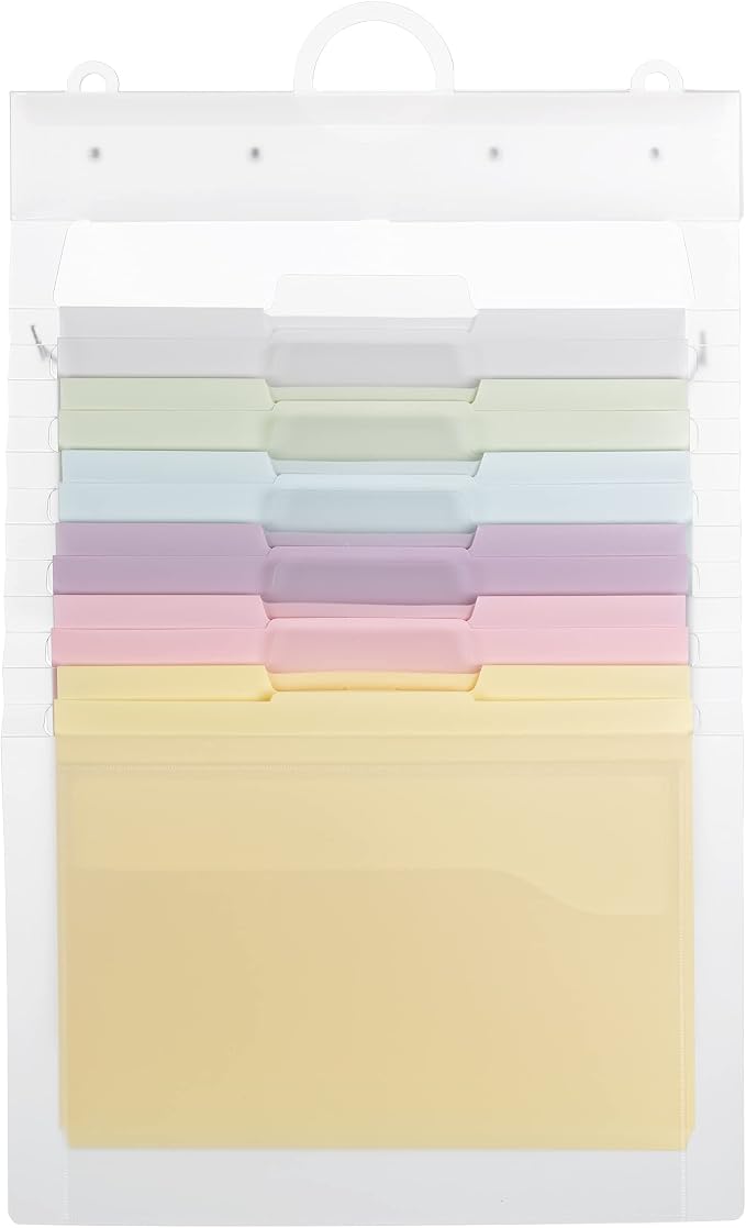 SMEAD Cascading Wall Organizer Gen 2, 6 Pockets, Letter Size - Image 4