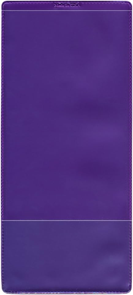 StoreSMART - Metallic Purple Plastic Policy Holders - 25 Pack - INS30-MP-25 - Image 2