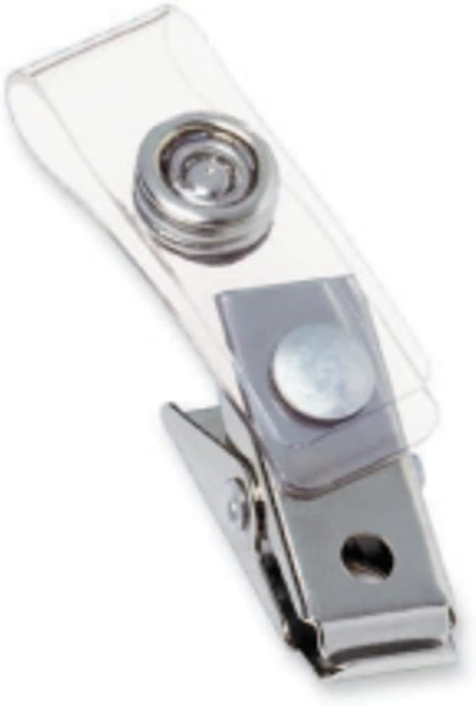 GBC Swingline ID Badge Clips, Badge Holder Clip, 100 Per Pack by GBC