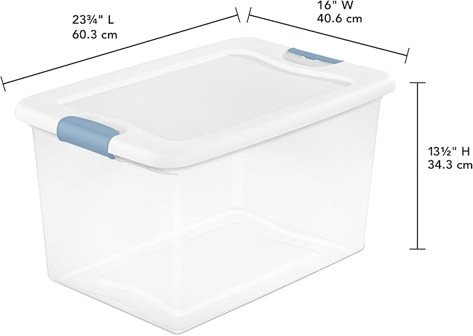 Sterilite 16-Pack Latching Box, 64 Quart - Image 2