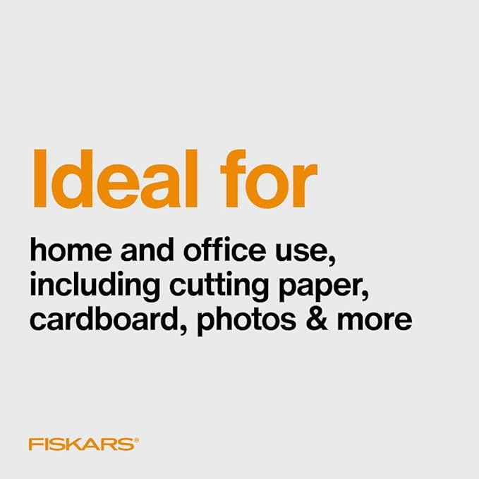 Fiskars All Purpose Scissors, High Performance Cutting, Stainless Steel Blades - Image 6