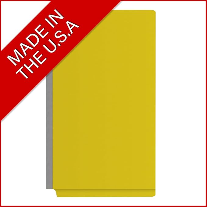Ecom Folders Top Tab Pressboard Classification Folders | Legal Size 25 Pt Stock - Image 5