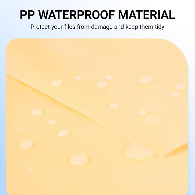 Plastic Hanging File Folders, 36 Pack Manila Hanging Folders，Letter Size - Image 7