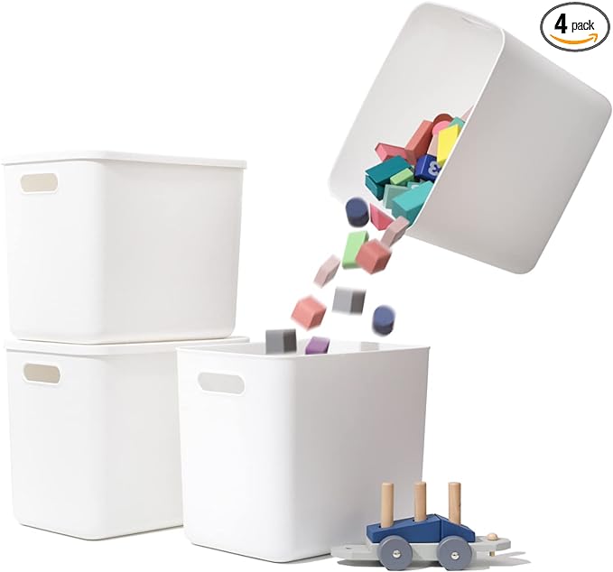 Yishyfier Plastic Storage Baskets Bins Boxes by Yishyfier