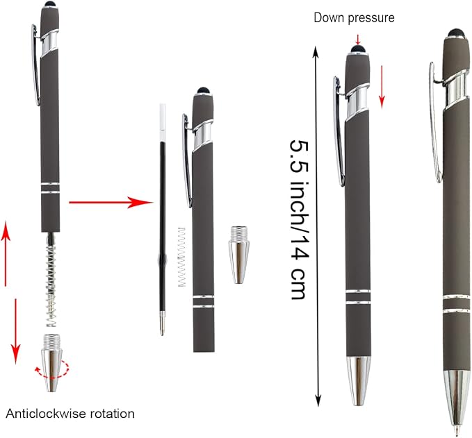 PASISIBICK 12 Pieces Ballpoint Pen - Image 6