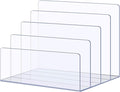 Sooyee File Organizer for Desk, Mail Organizer Countertop, 4-Section File by Sooyee