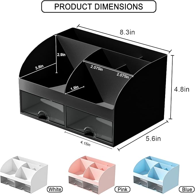 Makeup Organizer with Drawers, Cosmetic Storage - Image 2