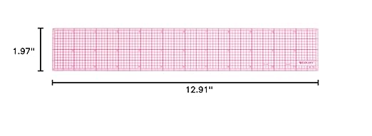 Westcott B-70 8ths Graph Beveled Ruler, 12 in - Image 3