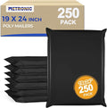 Metronic Poly Mailers 19x24 250Pcs Large Shipping Bags by METRONIC
