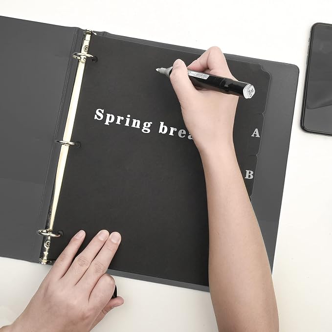 3 Ring Binder Dividers with 5-Tabs - Image 3