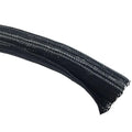 Electriduct 3/4" Hook Self Closing Sleeve Braid Wrap Around Sleeving Flame by Electriduct