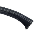 Electriduct 5/8" Hook Self Closing Sleeve Braid Wrap Around Sleeving Flame by Electriduct