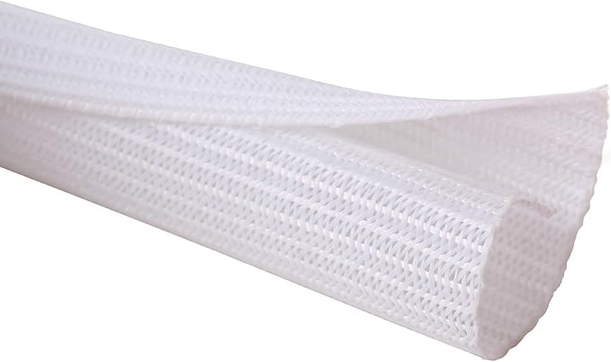 Alex Tech 25ft - 1.25 inch Cord Protector Wire Loom Tubing Cable Sleeve Split by AlexTech
