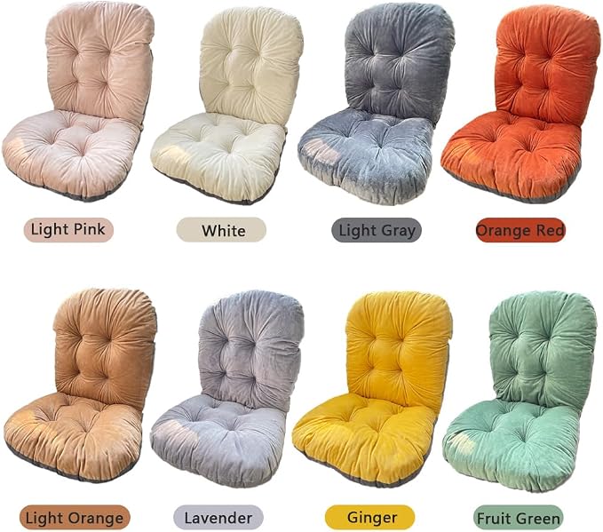 Plush High Back Rocking Chair Cushion Office Chair Cushion Seat Cushion - Image 7