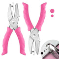 2 PCS Hole Punch, Diameter 1/4" and 1/8" Single Hole Punch, by Unknown
