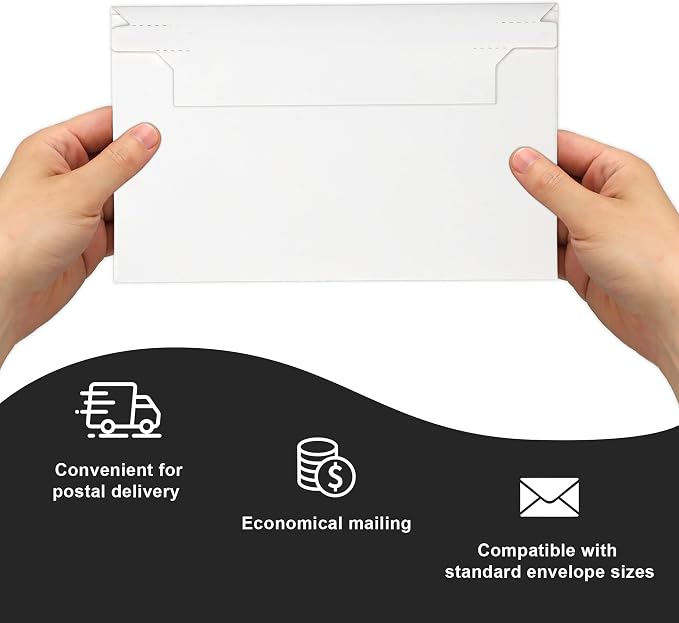 30 Pack Trading Card Envelopes, 7 x 4.35 Inches Self-Adhesive Card Mailers - Image 8