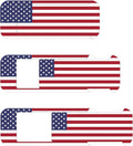 Webcam Cover, Laptop Camera Cover Slide, Ultra-Thin, US Flag Pattern Design by JUNGLE+DEER