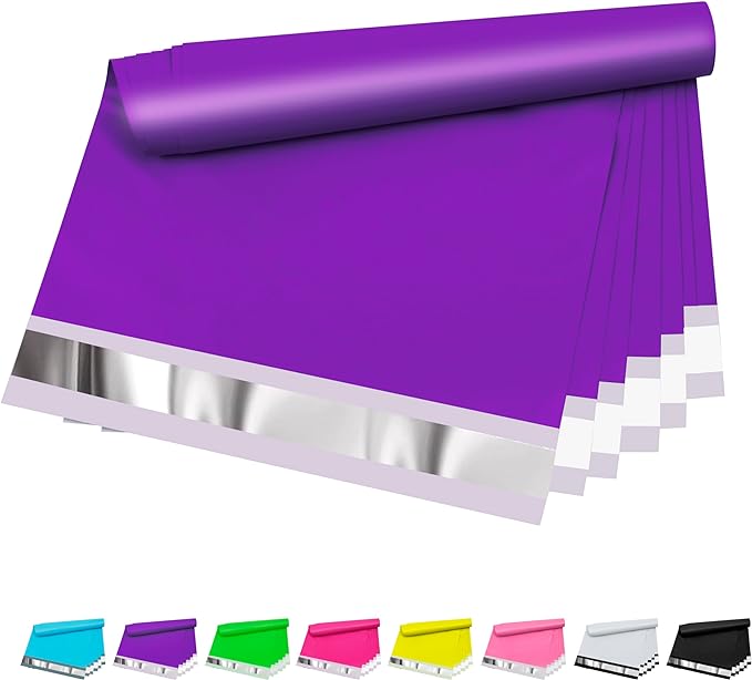Poly Mailers 10x13 inch 100 Pcs, Waterproof and Tear-resistant Shipping Bags by VAPULCIO