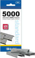 BAZIC Staples Standard 5000/Pack, Stapler Refill Standard Size Staple by BAZICProducts