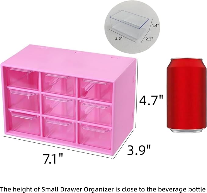 Feadily 2PCS Small Drawer Organizer - Image 3