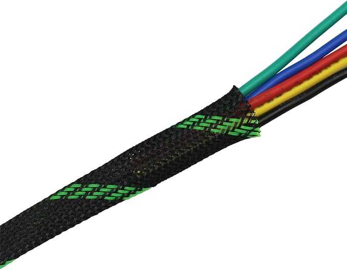 30ft PET Expandable Sleeving Wire Cable Sleeve - Image 2
