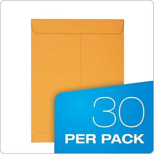 Columbian 9 x 12 Catalog Envelopes, 30 Pack, Document Envelopes - Image 4
