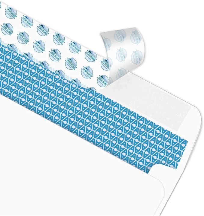Aimoh #10 Security Self Seal Envelopes – 200 Qty |No Window, 4⅛ x 9½", 24 LB - Image 3