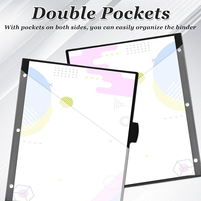 Epakh 6 Pcs Binder Dividers for 3 Rings Binders Index Dividers - Image 4