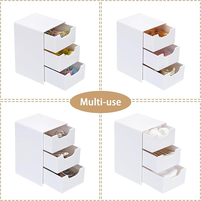 BTSKY 2 Pack Small Acrylic Storage Organizer - Image 9