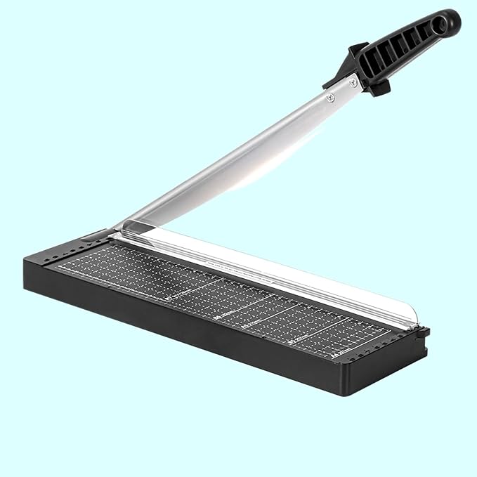 A4 Heavy Duty Paper Cutter, 15.6 in x 8.8 in 8 Sheets Capacity Paper Trimmer - Image 8