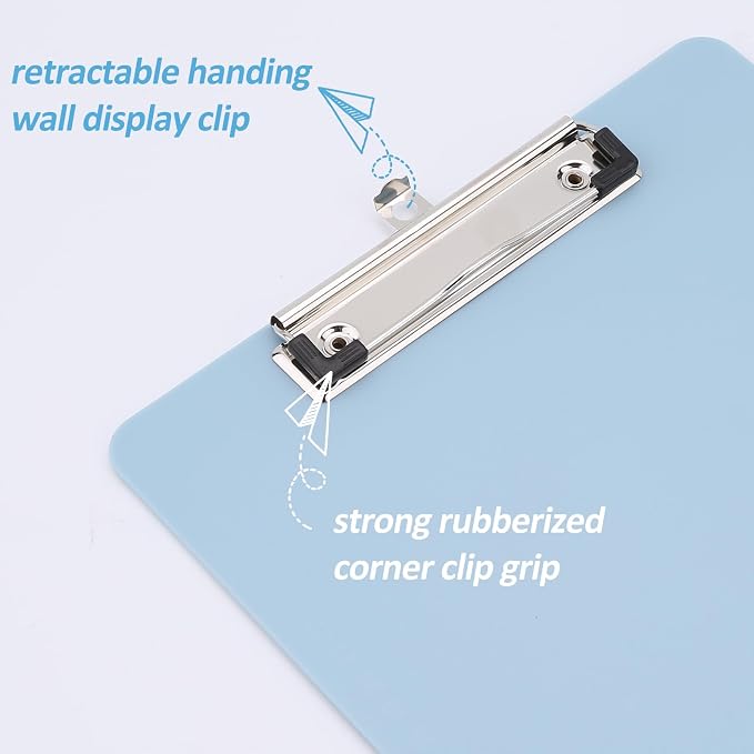 16 Pack Plastic Clipboards - Image 4