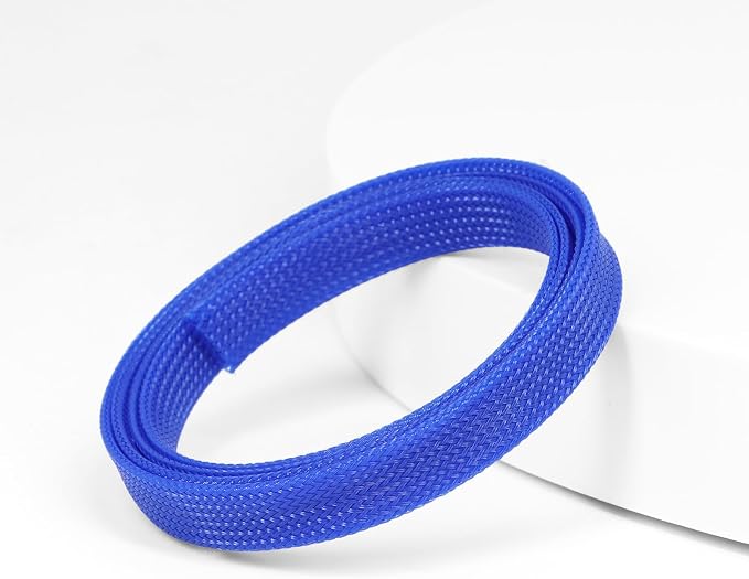 25ft PET Expandable Braided Cable Sleeve 13/16inch Pet Braided Cable Sleeve - Image 3